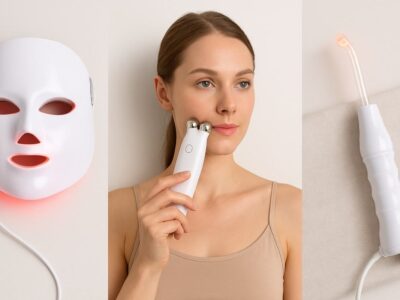 مقایسه سه ابزار حرفه‌ای خانگی: ماسک LED، تونر میکروکارنت و دستگاه فرکانس بالا