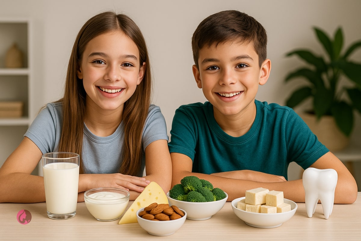 اهمیت کلسیم برای کودکان