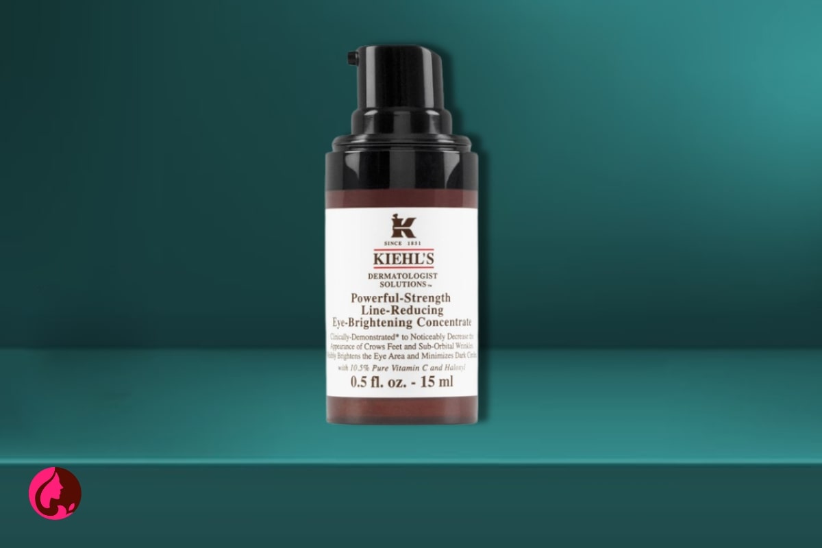 دور چشم Kiehl’s مدل Powerful-Strength Line-Reducing Eye-Brightening Concentrate