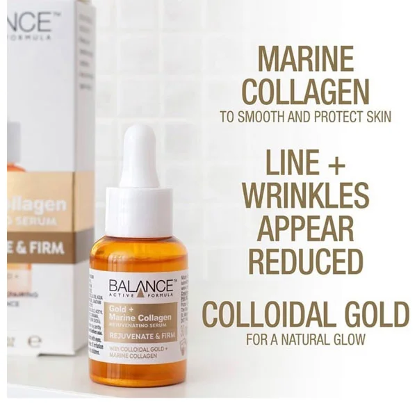 خرید عمده سرم گلد کلاژن بالانس Balance Gold Collagen Rejuvenating Serum