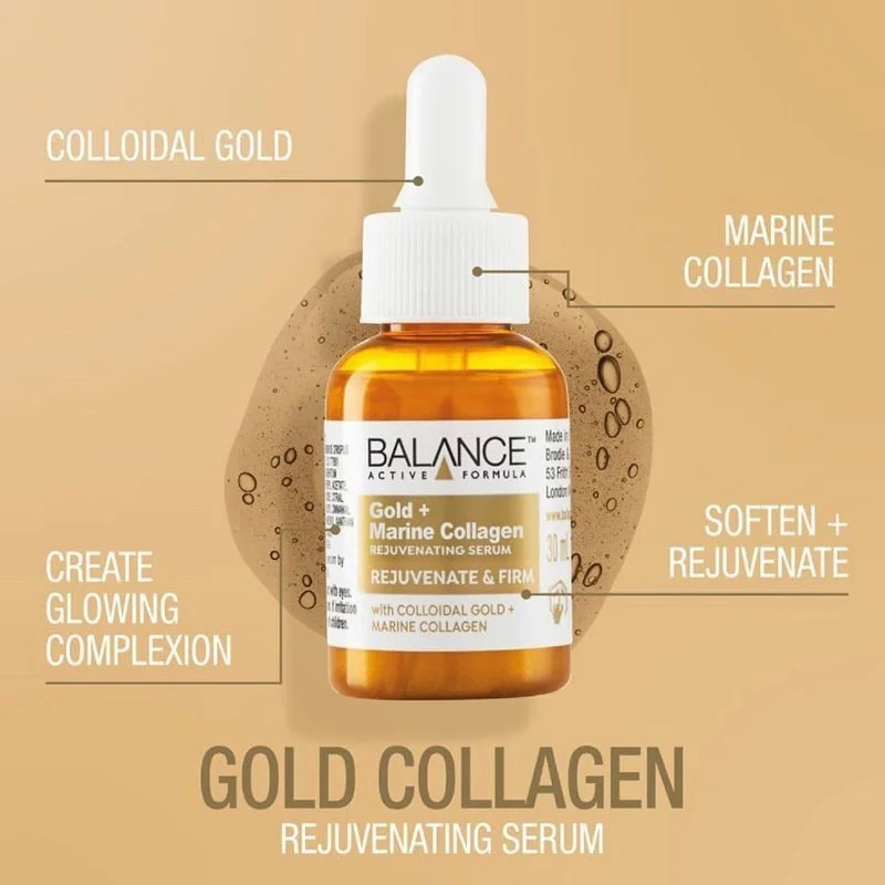 خرید آنلاین سرم گلد کلاژن بالانس Balance Gold Collagen Rejuvenating Serum