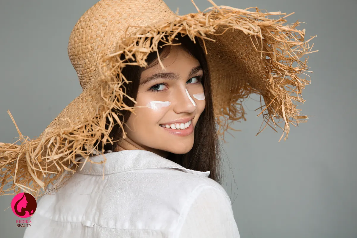 کلاه آفتابگیر - یکی از روش های محافظت از مژه