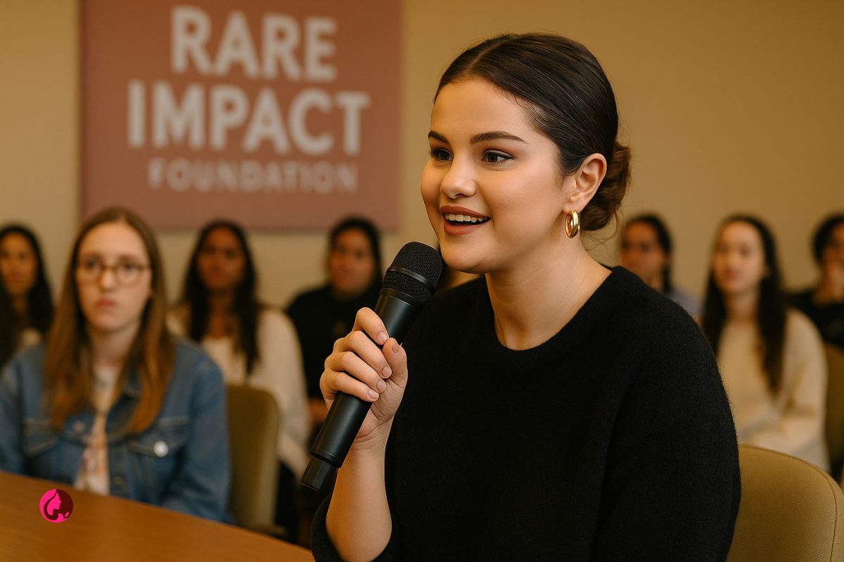 سلنا گومز در کمپین خیریه Rare Impact Fund برای حمایت از سلامت روان در فضایی گرم و انسانی