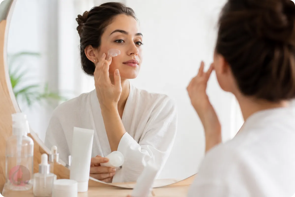 روتین پوستی چندمرحله‌ای و استفاده از محصولات زیاد قبل از ضدآفتاب