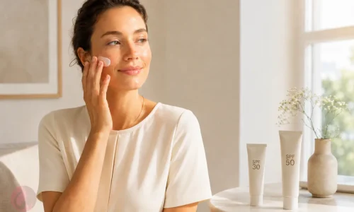 مقایسه ضدآفتاب SPF 30 و SPF 50 هنگام استفاده روزانه روی پوست صورت
