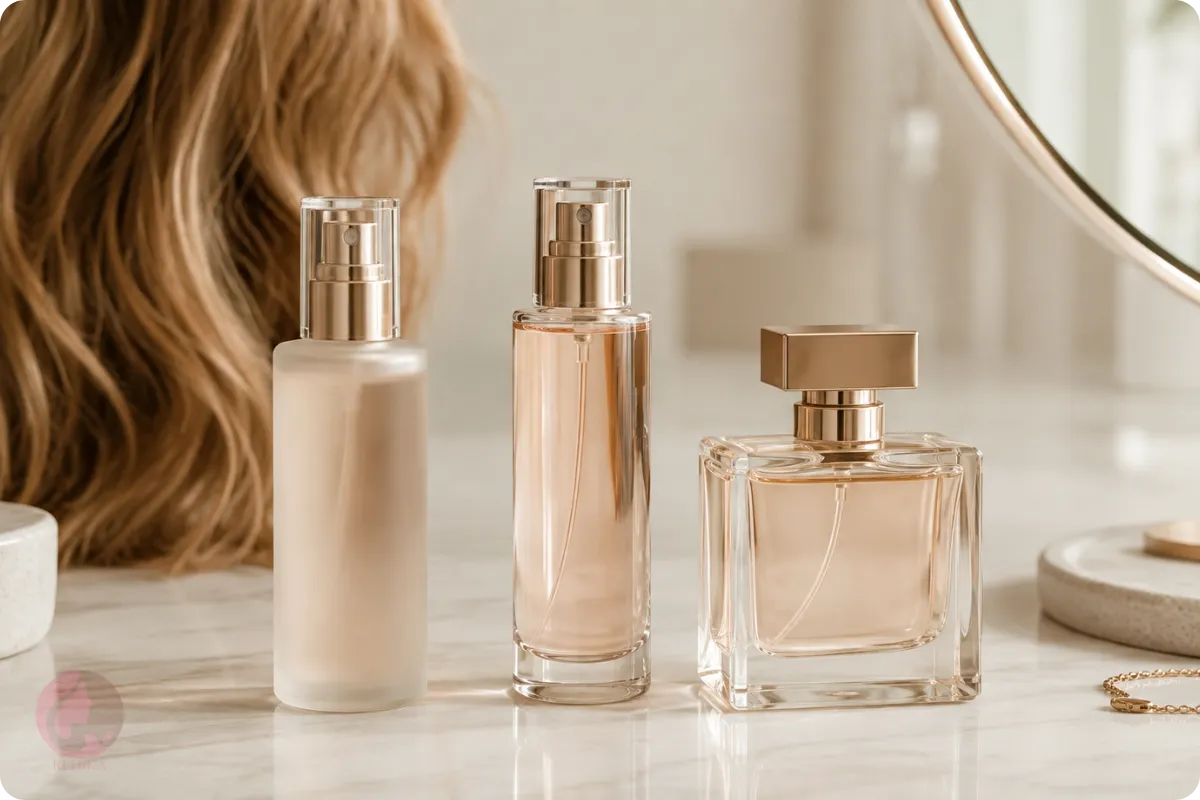عطر مو چیست؟ تفاوت Hair Mist (میست مو)، Body Mist (بادی‌میست) و Perfume (عطر)